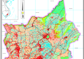 Bản đồ kế hoạch sử dụng đất tỉnh Bình Phước giai đoạn 2021 - 2025