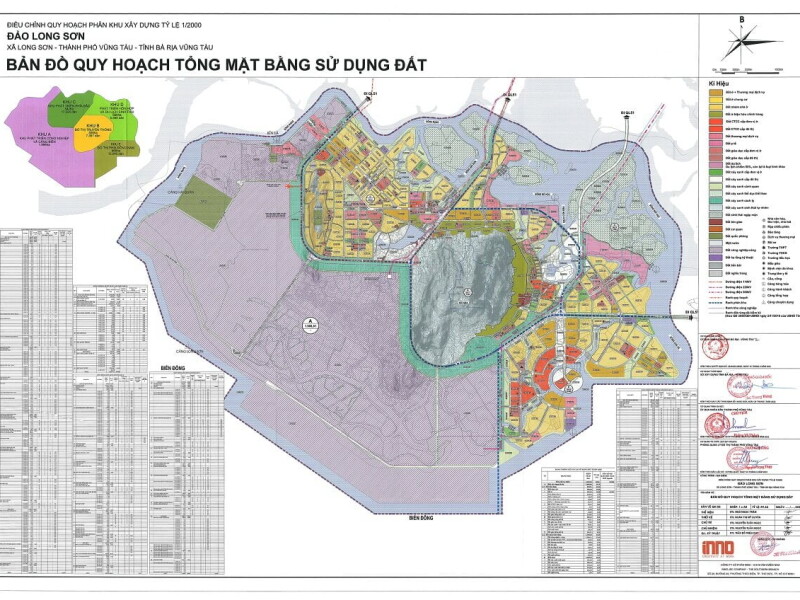 Dự Án Khu Nhà Ở Long Sơn 1 (Đảo Long Sơn), xã Long Sơn, TP Vũng Tàu, BRVT, Quy Mô 23.35hec