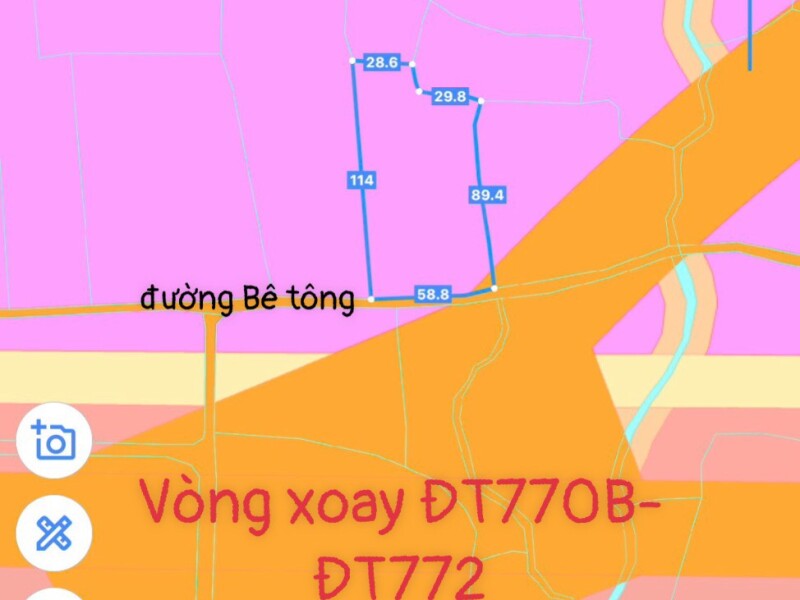 Bán Đất, Vòng Xoay đường ĐT770B và ĐT72, P Suối Tre, TP Long Khánh, Đồng Nai.